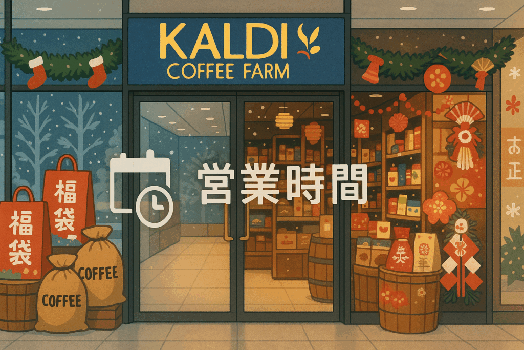カルディ年末年始営業時間