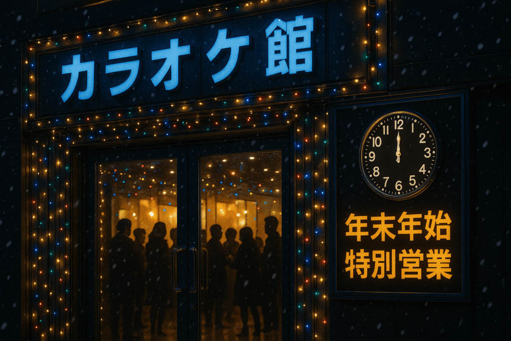カラオケ館の年末年始