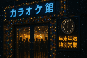 カラオケ館の年末年始