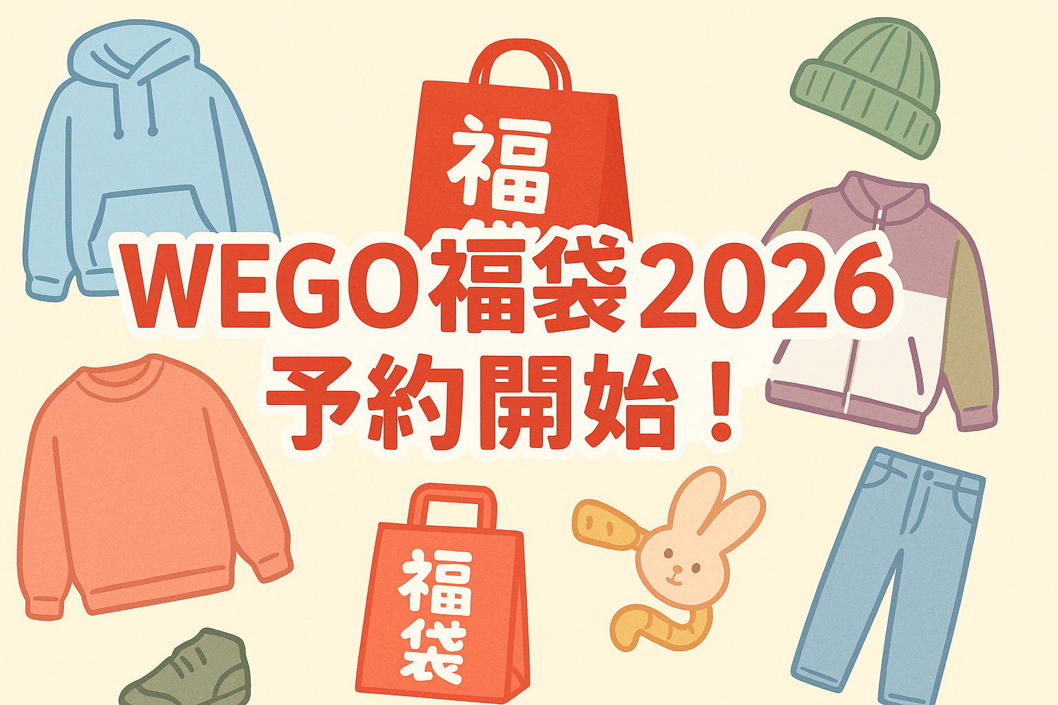 WEGO福袋2026