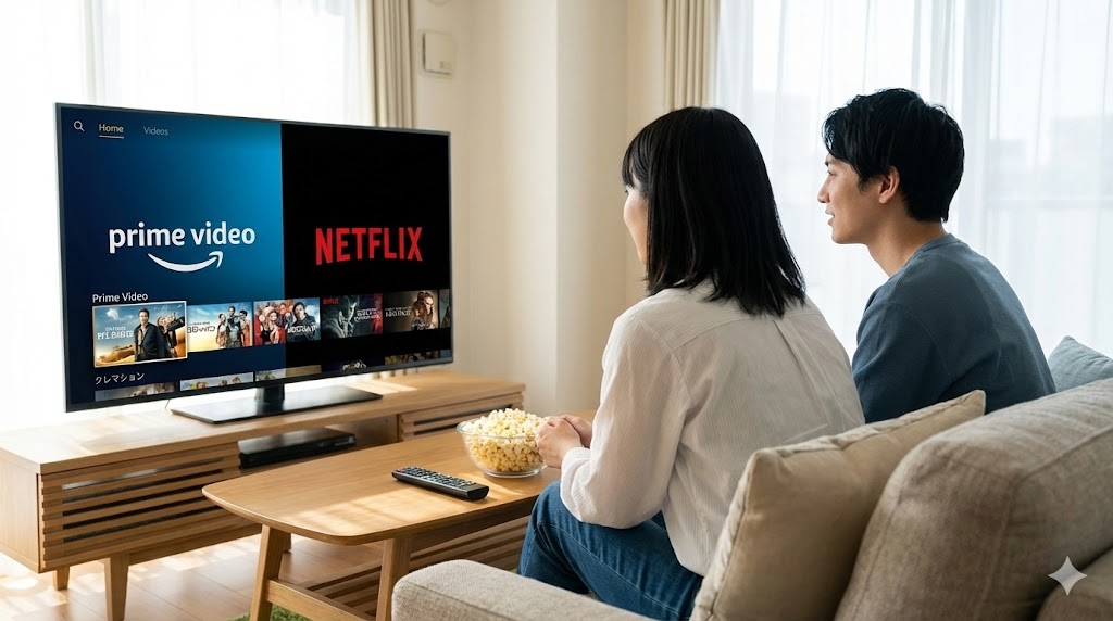AmazonプライムでNetflixは無料