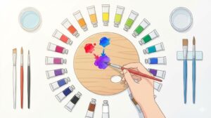 絵の具の混色の基本ルール