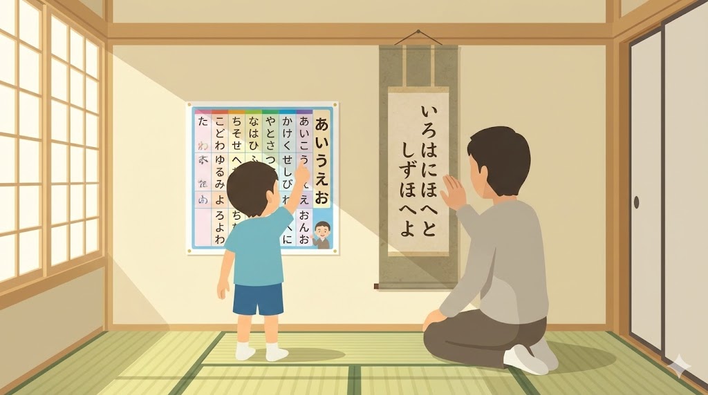 いろは順と五十音図