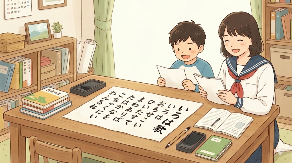 いろは歌の全文の現代語訳と覚え方