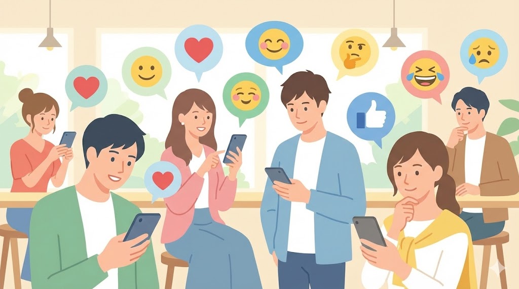 SNSで失礼にならない絵文字