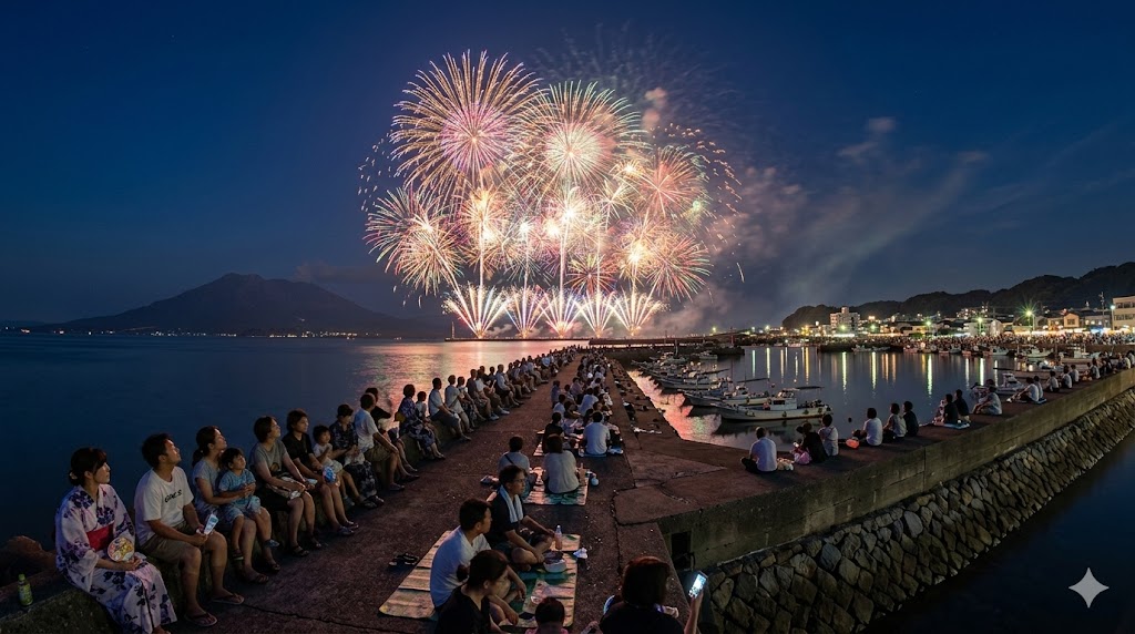 あいら市花火大会の混雑ピークと空いている時間帯