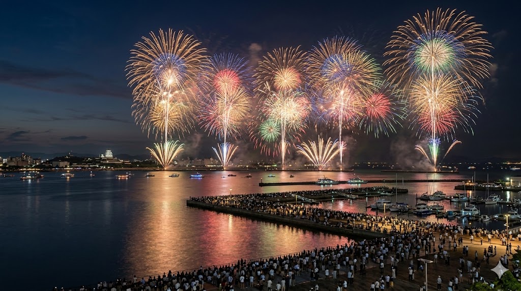 姫路みなと祭海上花火大会の帰り方