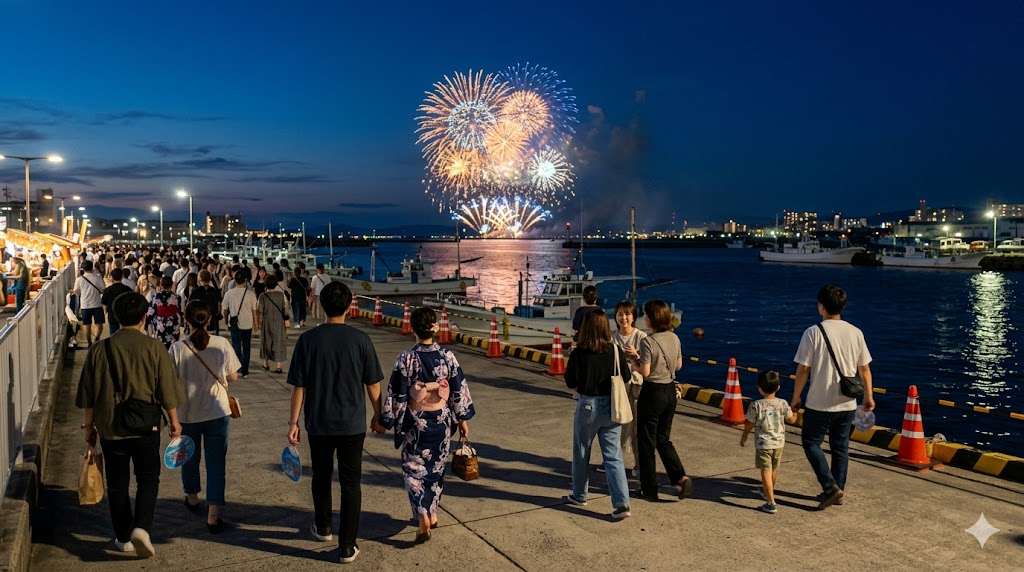 姫路みなと祭海上花火大会の交通規制