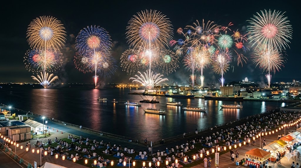 姫路みなと祭海上花火大会の攻略