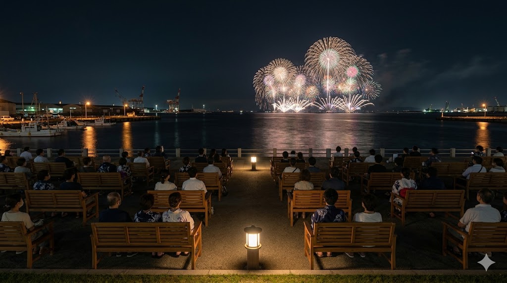 姫路みなと祭海上花火大会の有料席