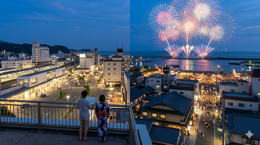 姫路みなと祭海上花火大会のホテル