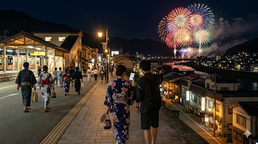 増田の花火で安いホテル