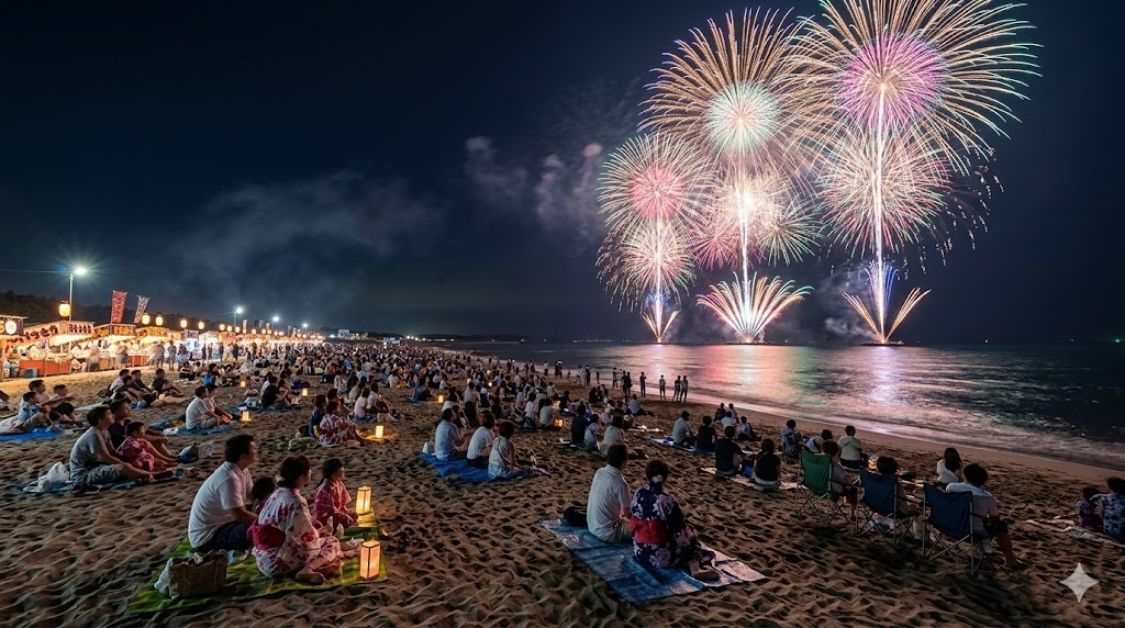 大洗海上花火大会の攻略