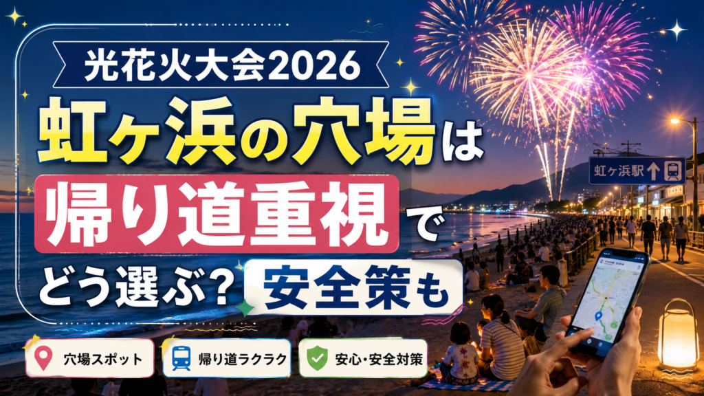 光花火大会2026穴場