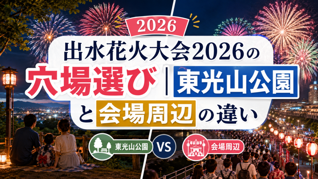 出水花火大会2026の穴場