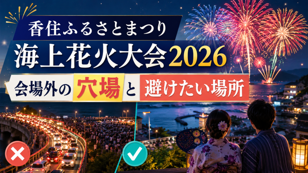 香住ふるさとまつり海上花火大会2026